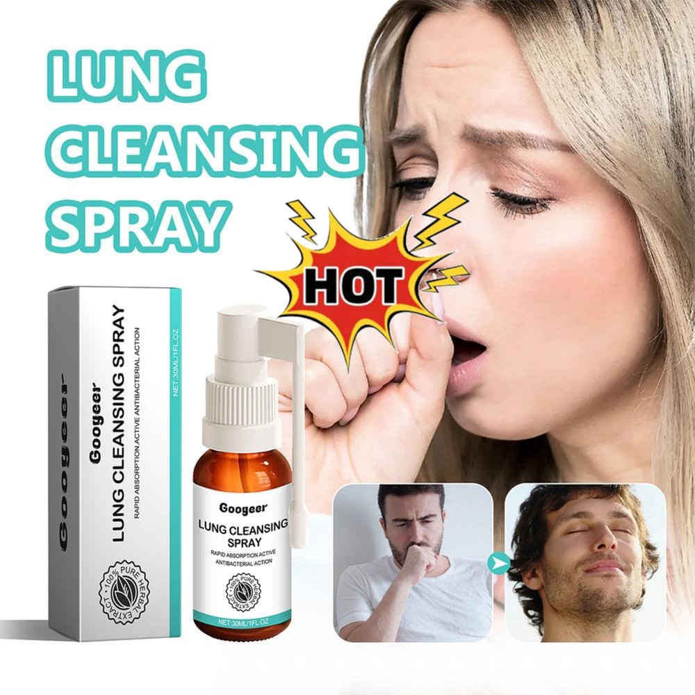 Respinature Herbal Lung Cleanse Mist Powerful Lung Support,Herbal Care Spray!
