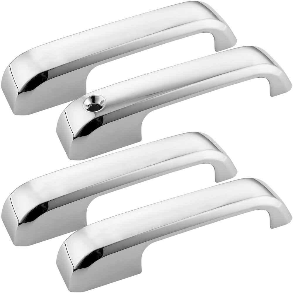 For 2017-2022 Ford F250 F350 F450 Super Duty Chrome Door Handle Covers No Smart