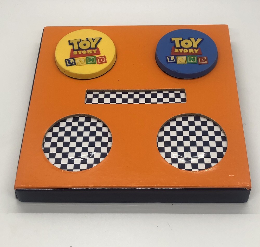 Disneyland HONG KONG TOY STORY GRAND OPENING Pin Replacement Box Lid 2 Magnets