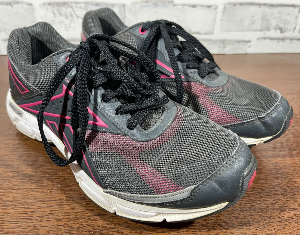 Reebok SimplyTone Training Shoes Womens Size 8.5 Pink & Gray Sneakers J84820