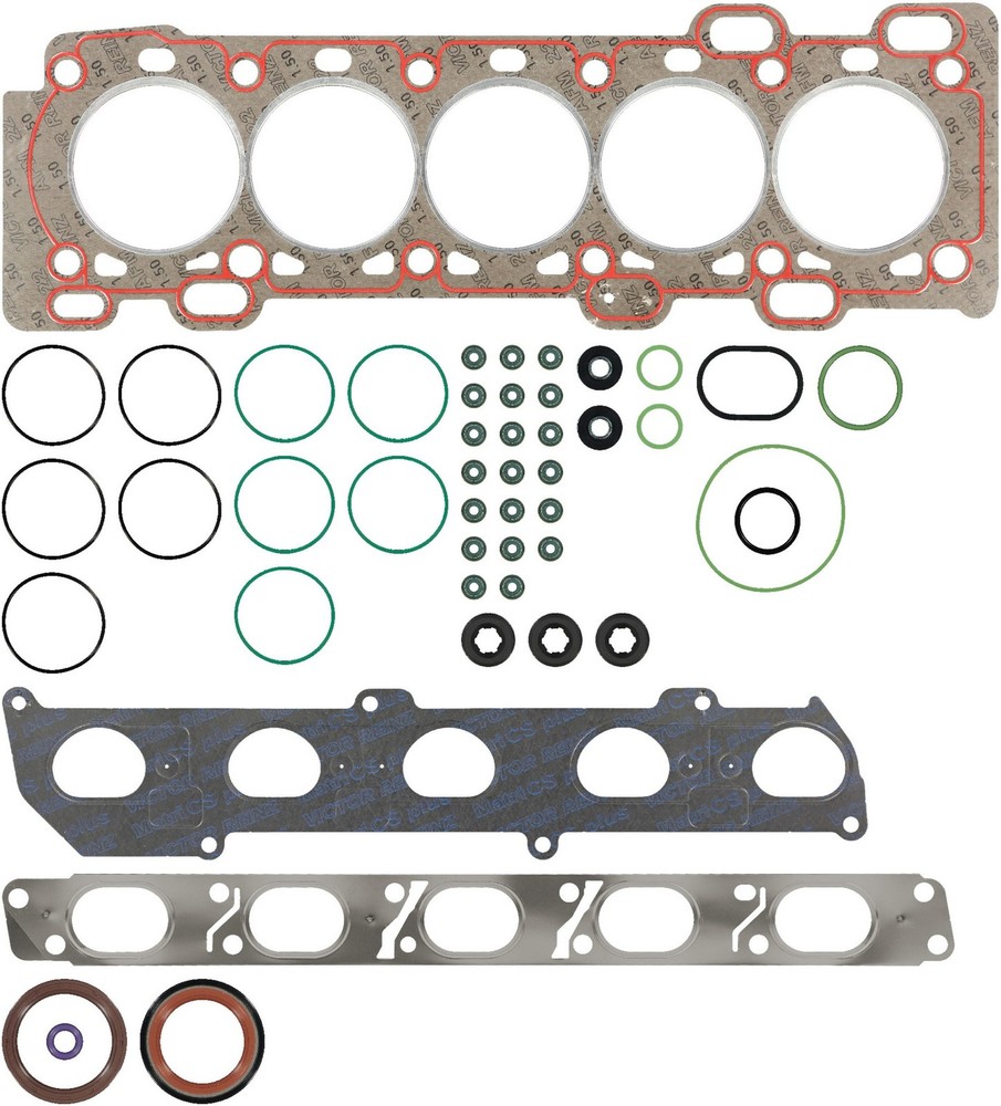 Victor Reinz Engine Cylinder Head Gasket Set for 2005-2010 Volvo V50 2.4L 5-Cylinder  