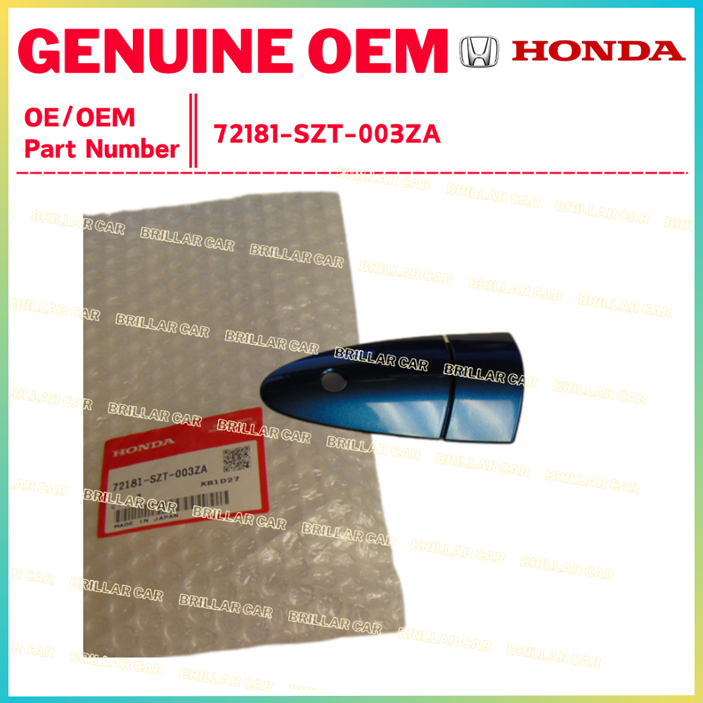 HONDA CR-Z Outer Handle Left Front Door Horizon Turquoise Pearl Genuine OEM New