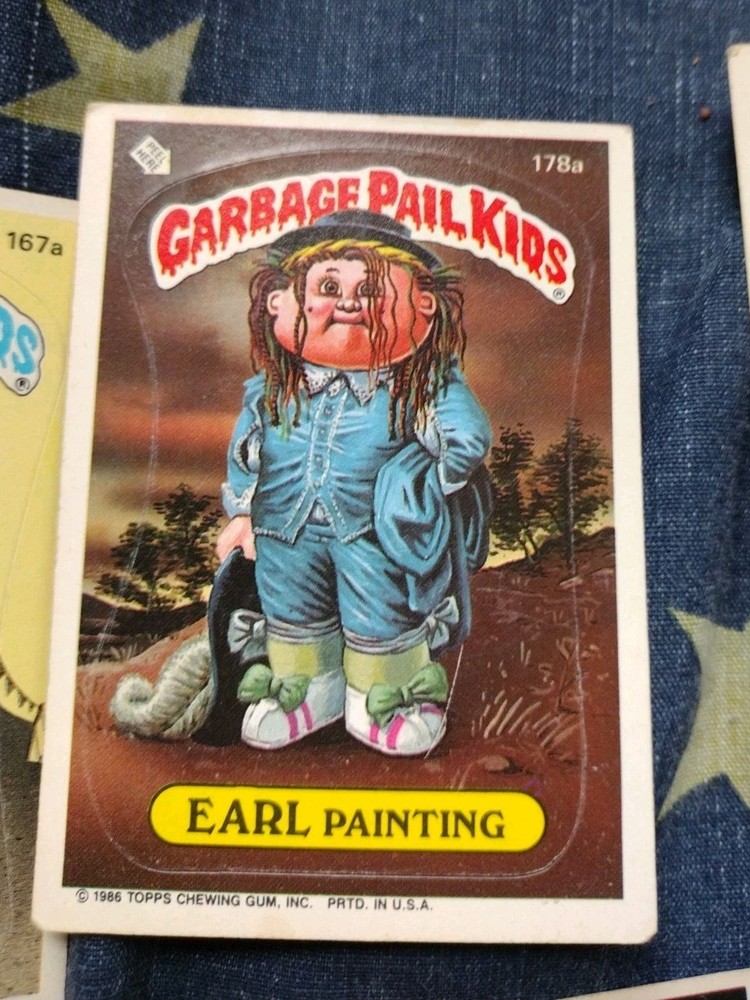 Vintage Garbage Pail Kids 10-Card Collectors Set