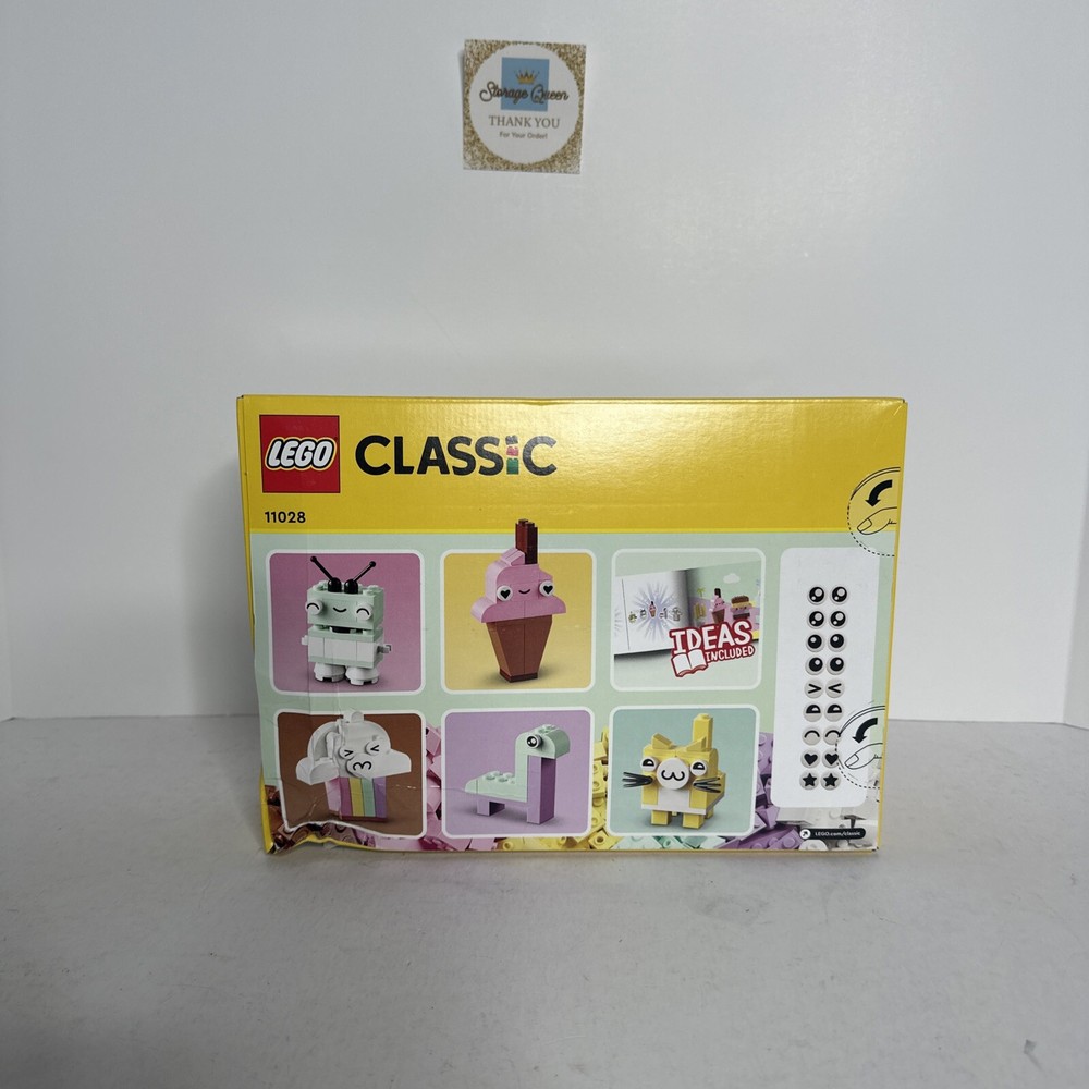 LEGO Classic Pastel Bricks Creative Fun Box Damaged Packaging  