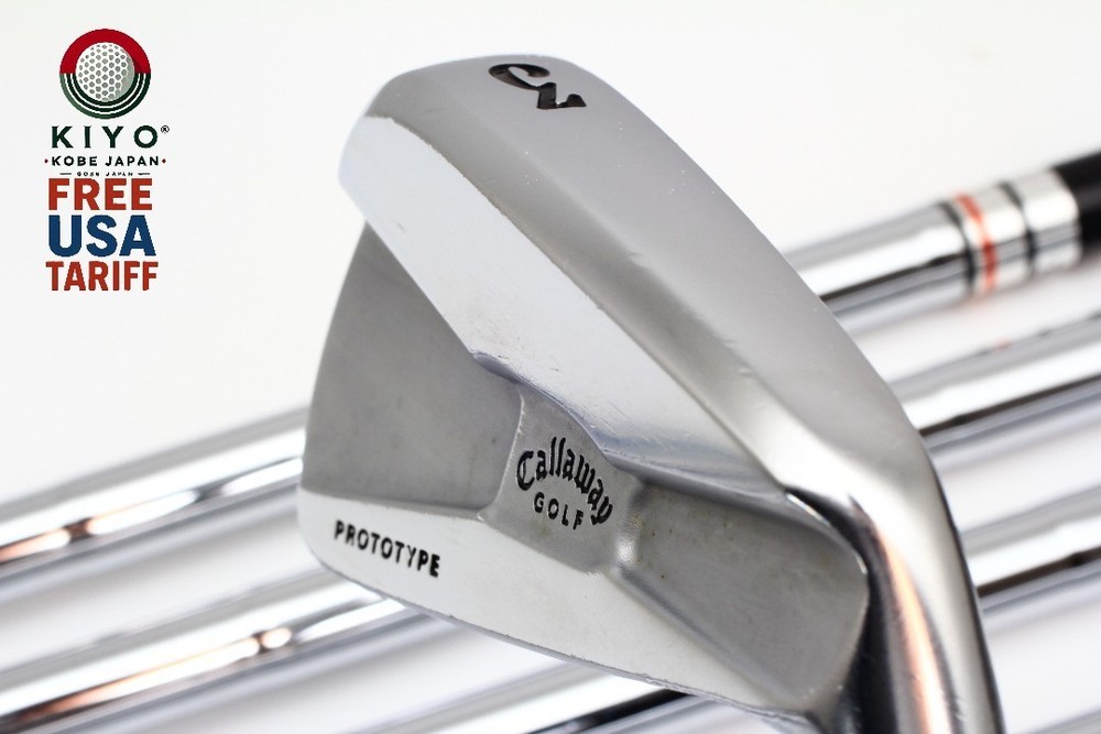 8Pcs Callaway X PROTOTYPE Iron set 3-4-5-6-7-8-9-PW Memphis 10 Uniflex RH Irons