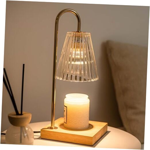 Candle Warmer Lamp with Timer Dimmer, Birthday Gifts for Mom Women Friends,