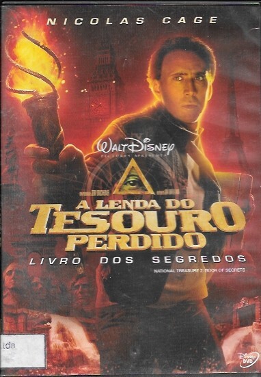 National Treasure 2: Book of Secrets (DVD, 2007) Nicolas Cage, Jon Voight