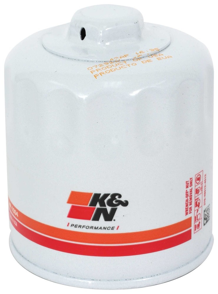 K&N HP-1004 Performance Gold Oil Filter Height: 3.406 Diameter: 3.156 Thread: M2