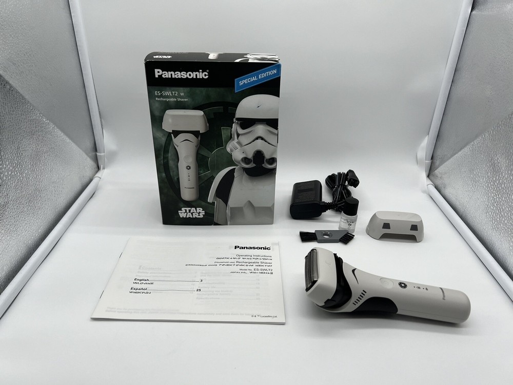Panasonic Star Wars Stormtrooper Wet/Dry Electric Shaver with 3-Blade Cutting