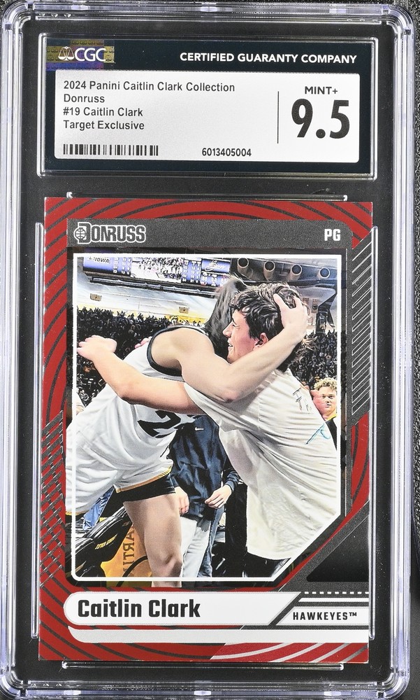 2024 Panini Caitlin Clark Collection #19 Target Exclusive Donruss CGC 9.5
