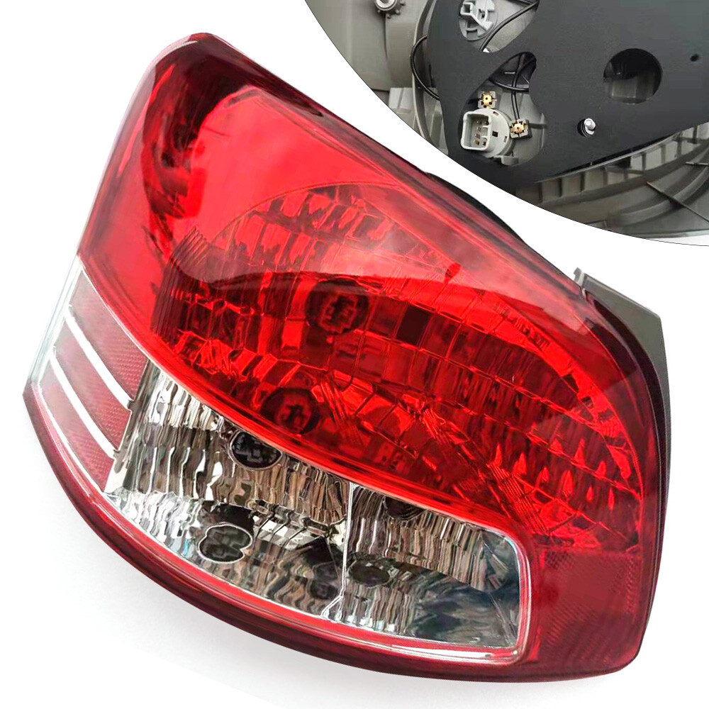 2007-2012 Toyota Yaris Sedan Left Driver Side Halogen Tail Light Lamp Replacement