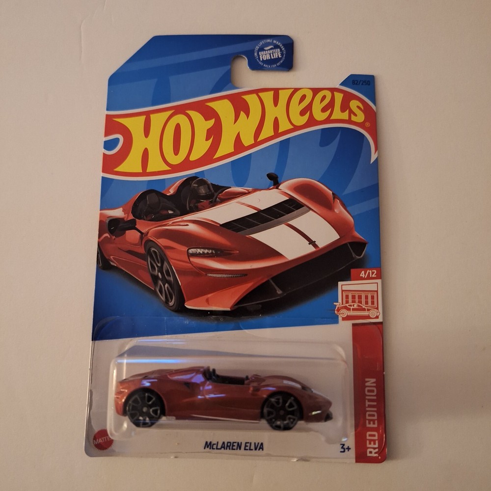 Hot Wheels McLaren Elva Target Red Exclusive Limited Edition 4 of 12