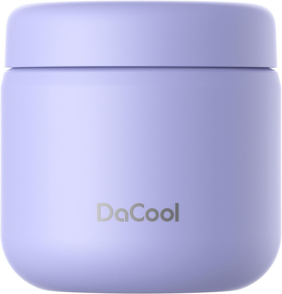 DaCool 13.5oz Vacuum Insulated Stainless Steel Kids Thermo Food Jar for Hot Meals