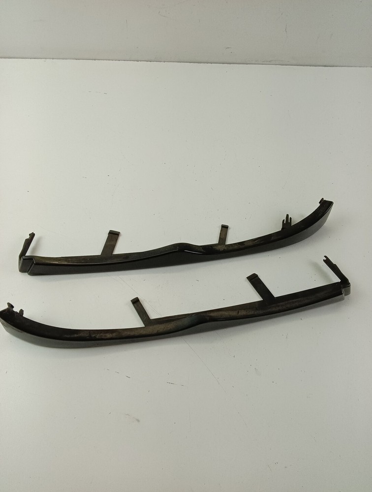 BMW E46 3 Series Blue Headlight Washer Trims Pair - Left & Right