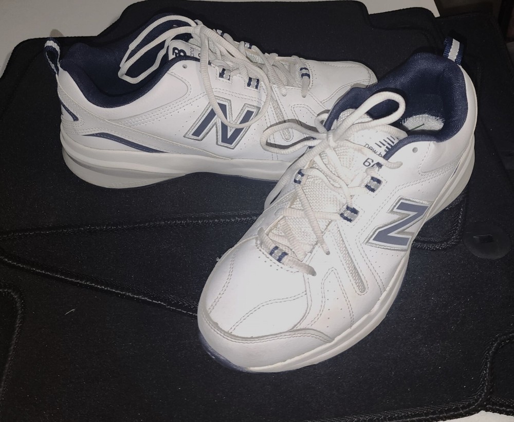 New Balance 608 - White Mens Sneakers Size 9, Lots of Life Left In Them