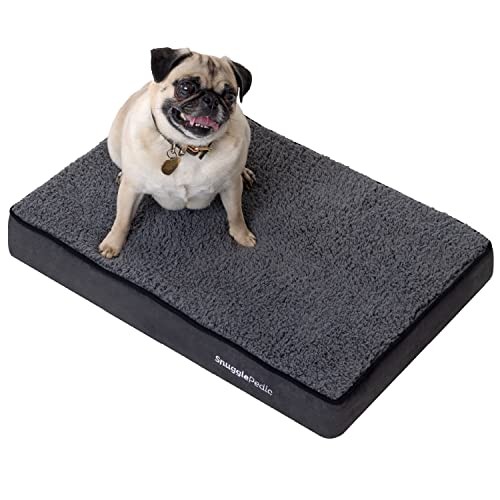 Orthopedic Memory Foam Dog Bed - Plush Waterproof Cover with Removable Inner for Small Pets