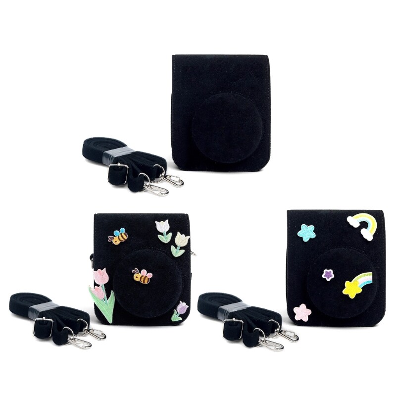 For Mini 12 Camera Bag Anti-scratch Protective Case Black Felt Bag Cover
