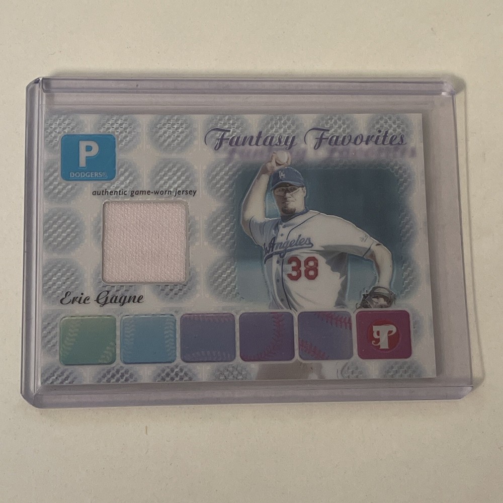 2004 Topps Pristine Fantasy Favorites Relics Eric Gagne #EG