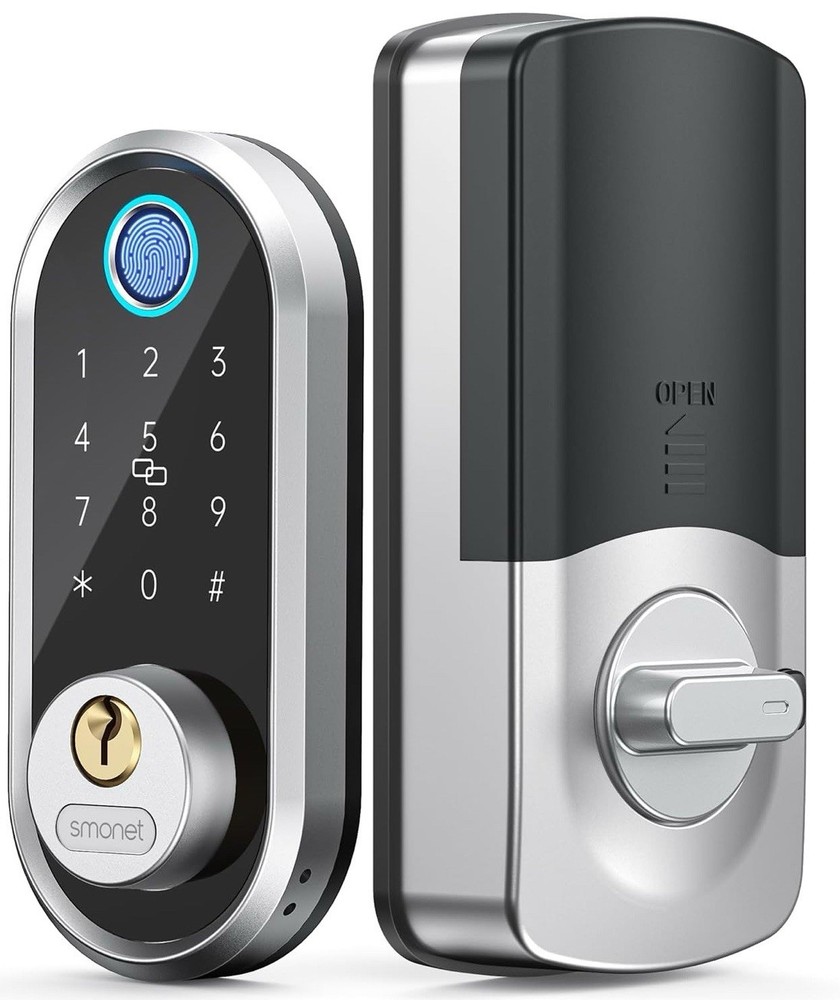 Smonet Smart Door Lock Fingerprint Ekeys Keypad Bluetooth Y1-SBF-S