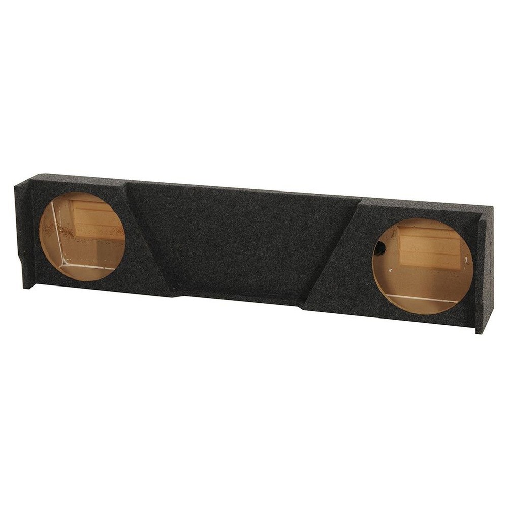 QPower GMC/Chevy Extended Cab Dual 12-Inch Empty Woofer Box (High Transmission)