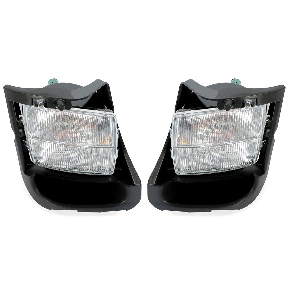 Pair Clear Fog Lights Signal Lamps Set For Cadillac CTS-V 2004-2007 LH&RH Side