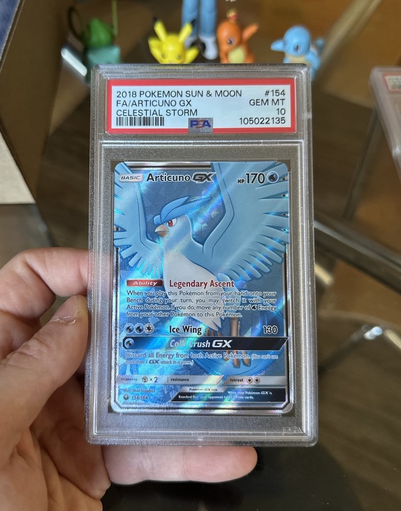 Articuno GX (Full Art) 154/168 Sm-Celestial Storm Holo