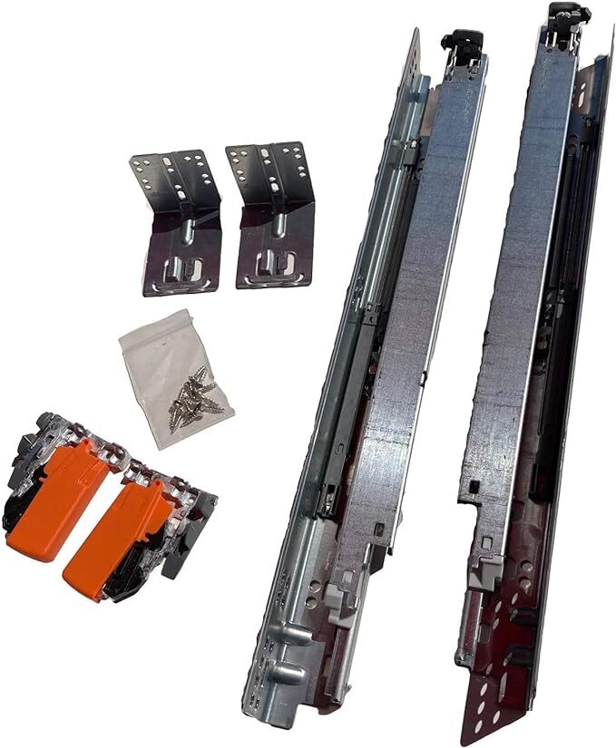 BLUM Tandem Plus BLUMOTION Drawer Slides Complete Pair, with Runners 563H, Locki