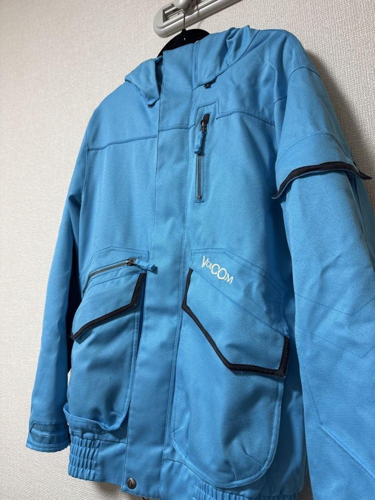 Volcom Snowboard Jacket Mens Size M Blue