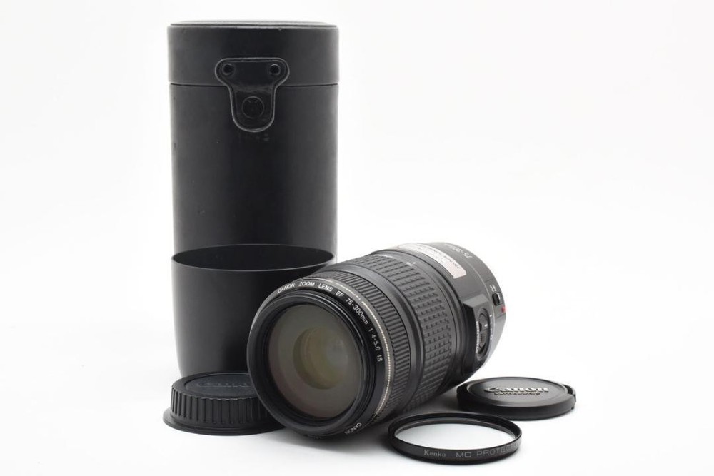 Canon EF 75-300mm f4-5.6 IS USM Telephoto Zoom Lens in Good Used Condition