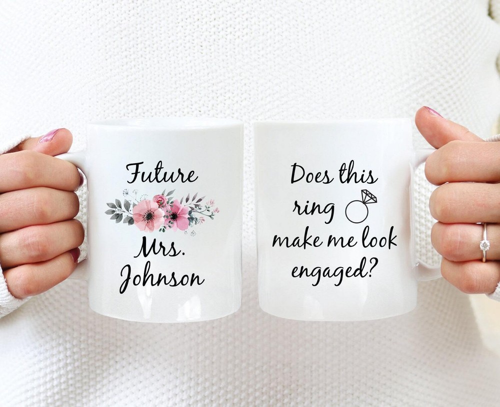 Future Mrs Future Mrs Mug Future Mrs Gift Custom Bride Gift Custom Bride Mug