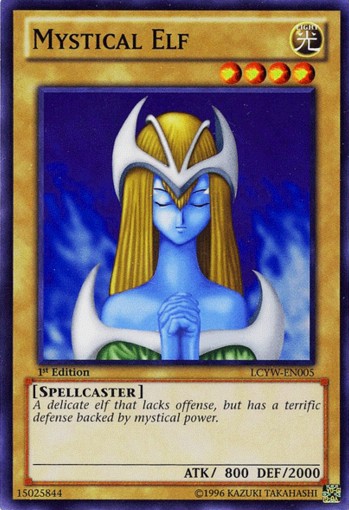 3x Mystical Elf LCYW-EN005 Common 1st Ed NM English Yugioh