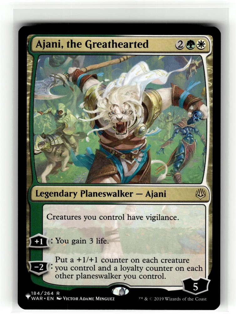 AJANI, THE GREATHEARTED THE LIST #184 THE LIST(NM+)(MTG)