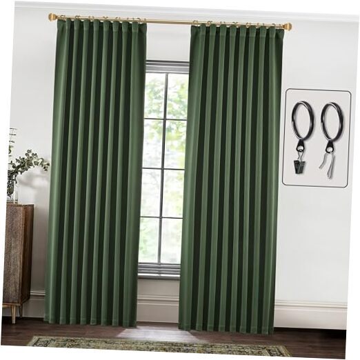 108 Inch Curtains 2 Panel Set 52