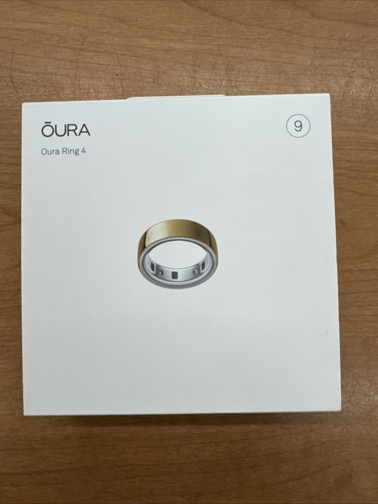 Oura Ring Gen 4 GOLD Size 9-BRAND NEW & SEALED Fast  Shipping