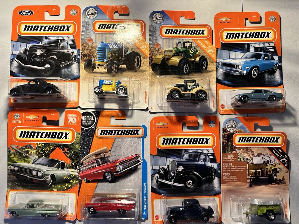 Random Lot Of 8 Matchbox