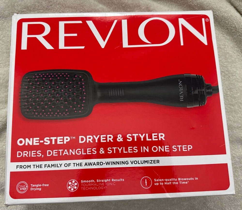 Revlon One-Step Dryer & Styler - Salon Style Blow Outs - Tangle Free Drying  NEW