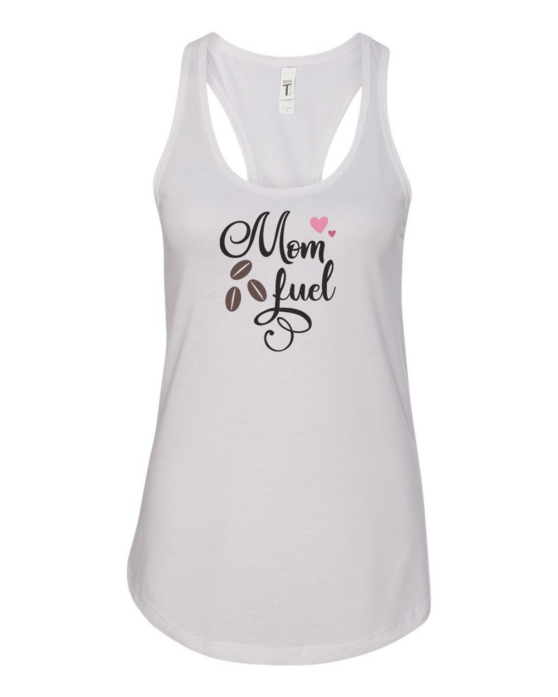 Women's Mom Fuel Racerback Tank Top