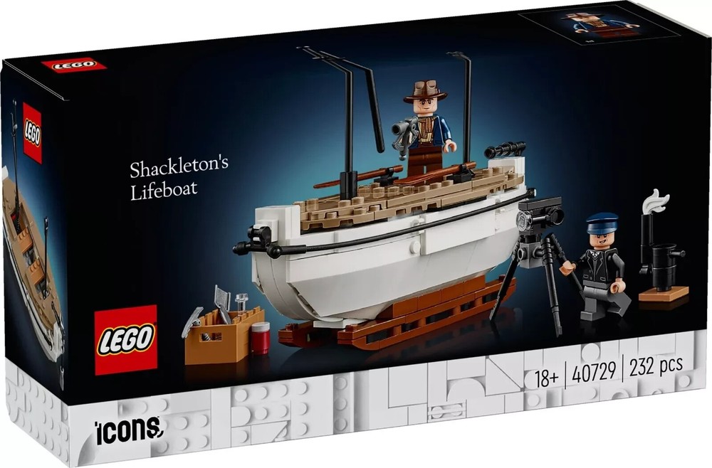 Lego Icons Shackleton's Lifeboat 40729 GWP Brand New Factory Sealed In Box 2025