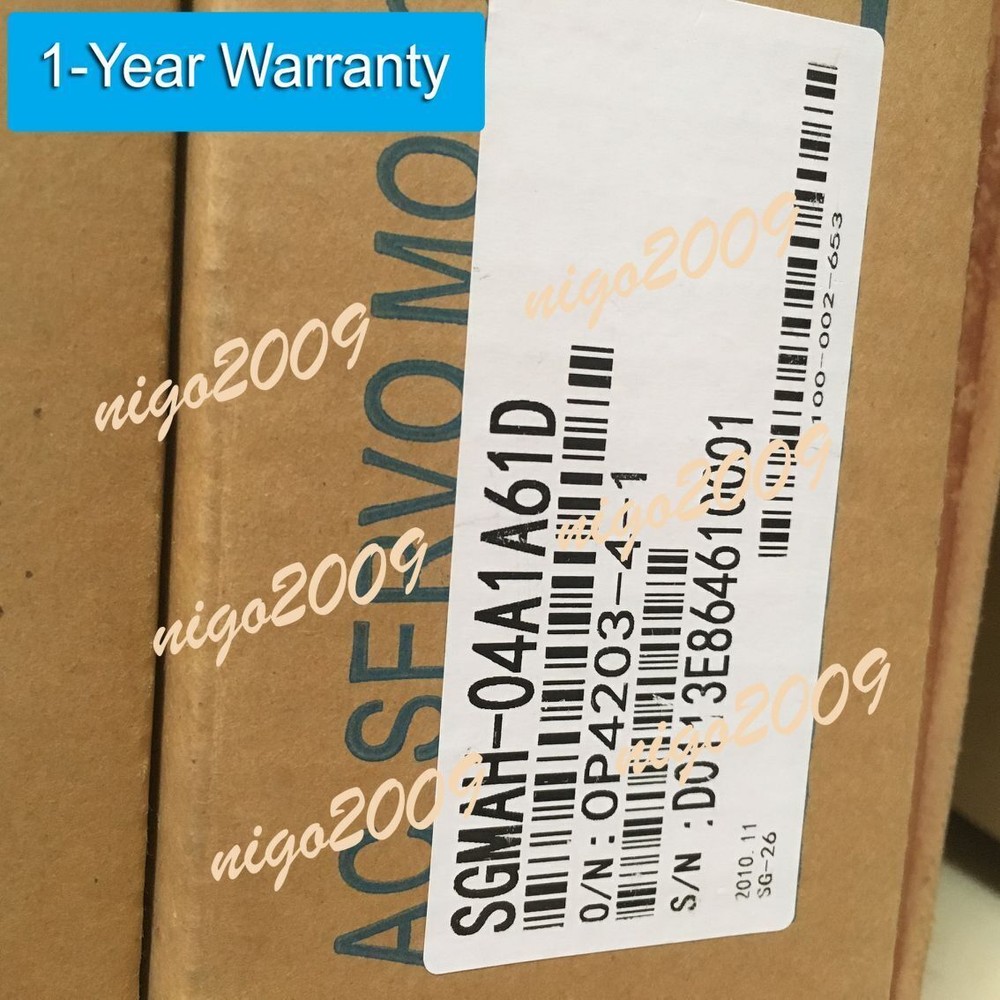 1PC AC SERVO MOTOR SGMAH-04A1A61D NEW ORIGINAL FREE EXPEDITED SHIPPING #A6-4