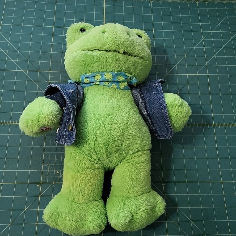 Frog Build A Bear Plush Stuffed Animal 16
