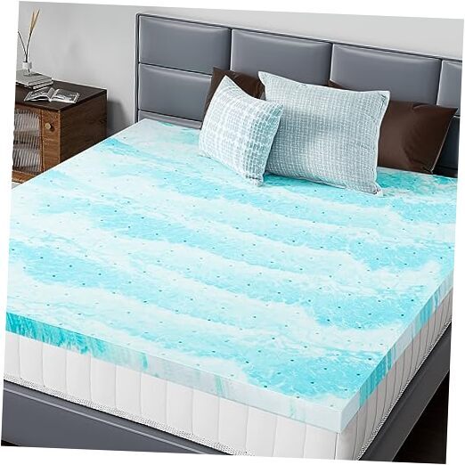 Mattress Topper - 2 Inch Gel Memory Foam Mattress Topper for Back King 2 Inches