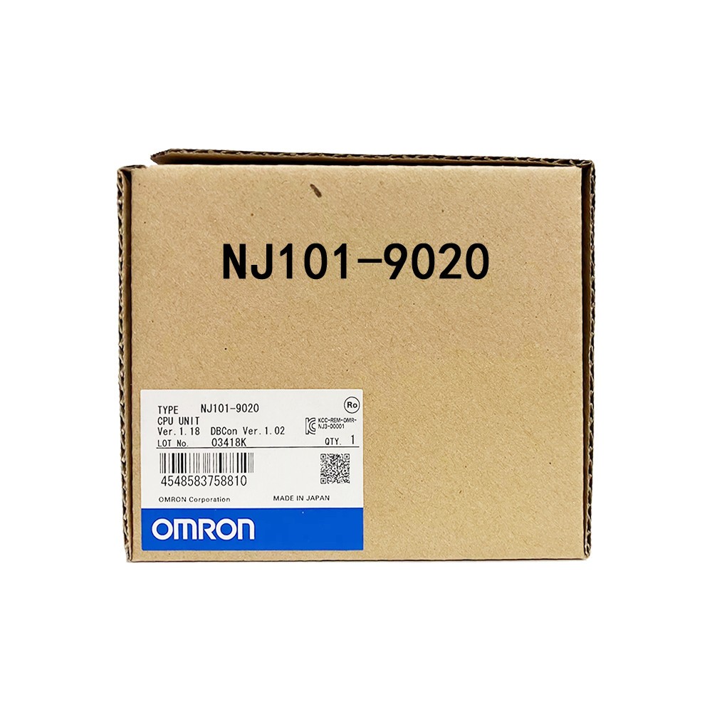 NJ101-9020 1PCS NEW OMRON CPU UNIT NJ1019020 FREE SHIPPING