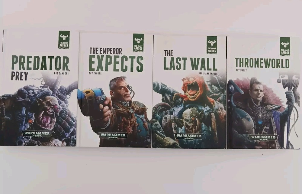 Warhammer 40K The Beast Arises Series Volumes 2,3,4,5 Black Library Publications