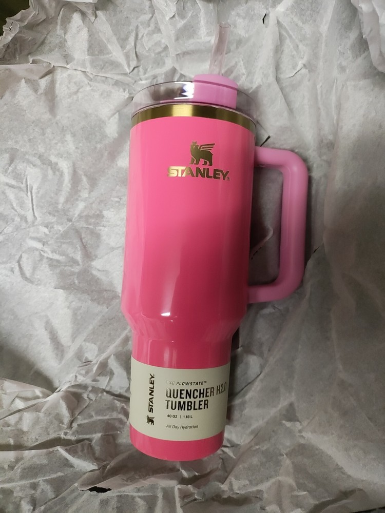 Stanley Quencher H2.O Flowstate Tumbler 40oz Pink Parade