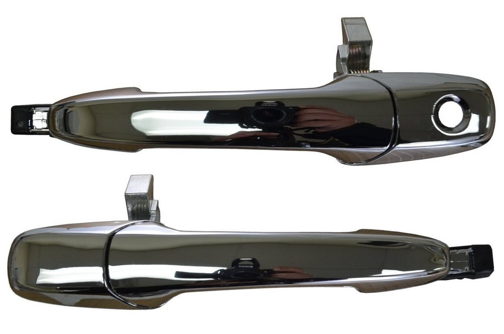 fits 2005 to 2014 Ford Mustang Exterior Door Handle Front Left Right Chrome ABS