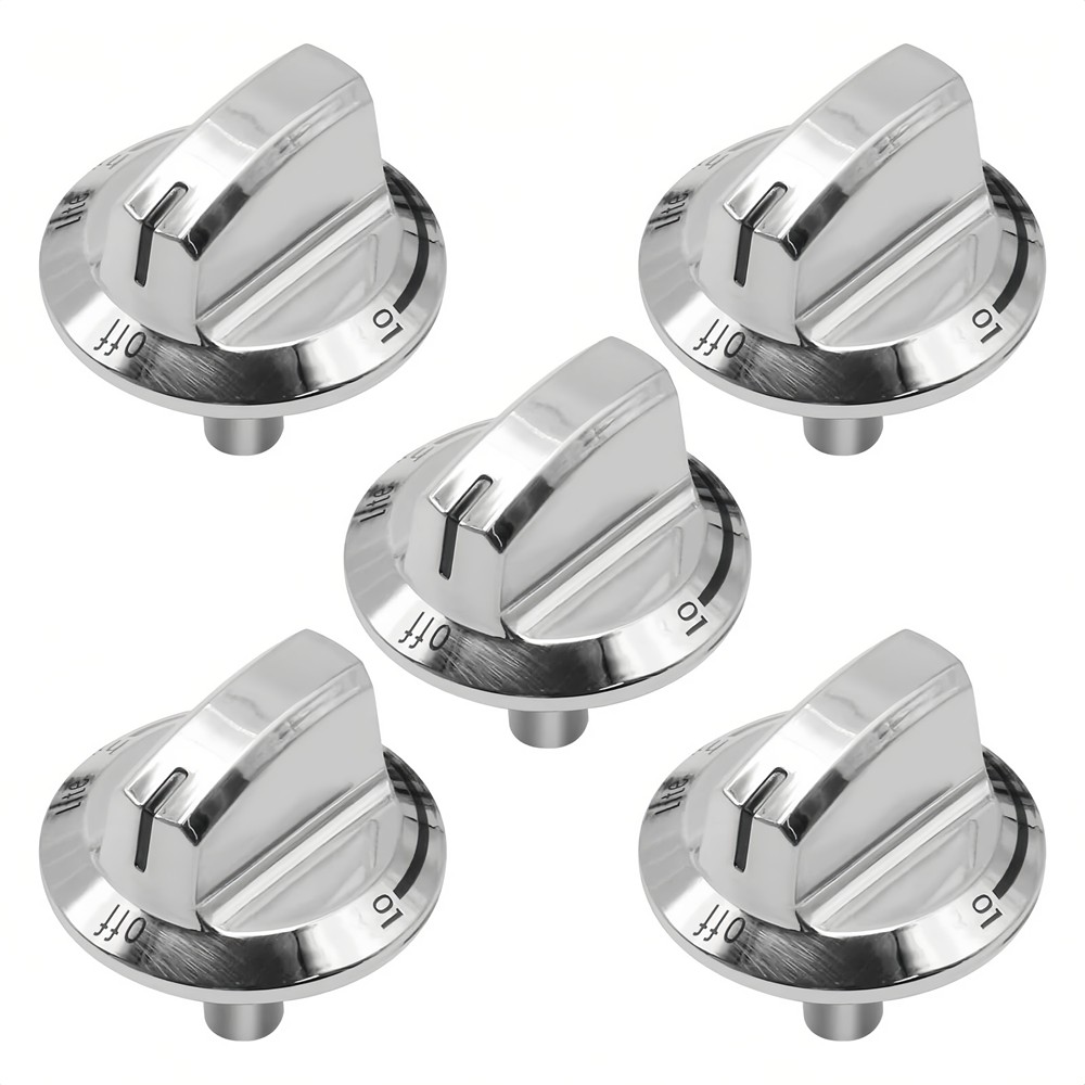 Upgraded A03546301/02/03 5304525746 5304504839 Gas Cooktop Knobs for Frigidaire