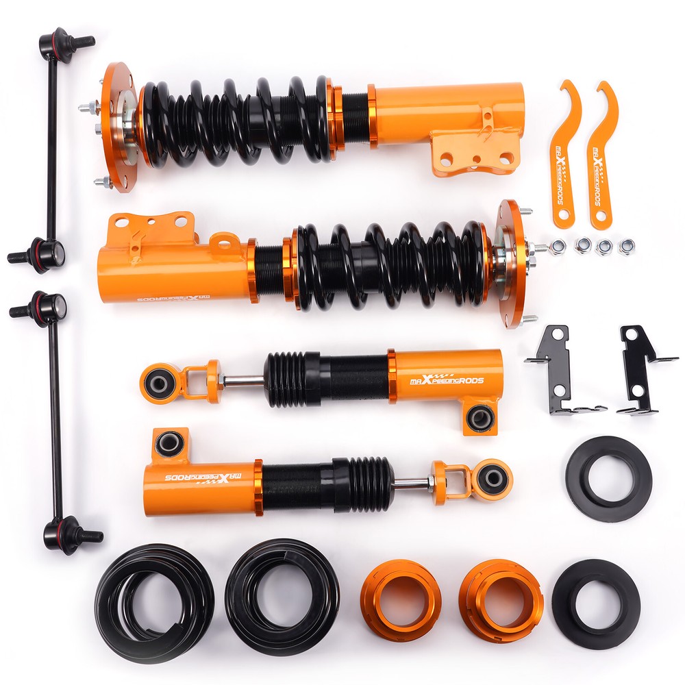 Coilover Suspension + Camber Plate Kit For Chevrolet Cobalt 05-10 Adj. Height