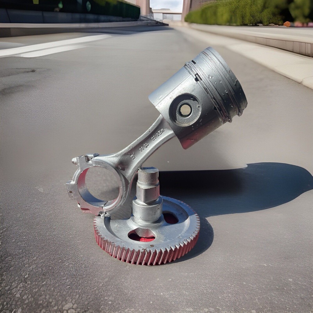 Handmade trophy Cummins gear piston