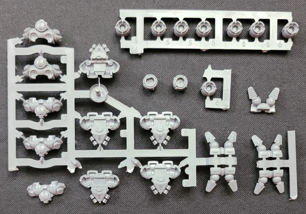 5 Jump Packs from Space Marines Jump Pack Intercessors Warhammer 40K Assault