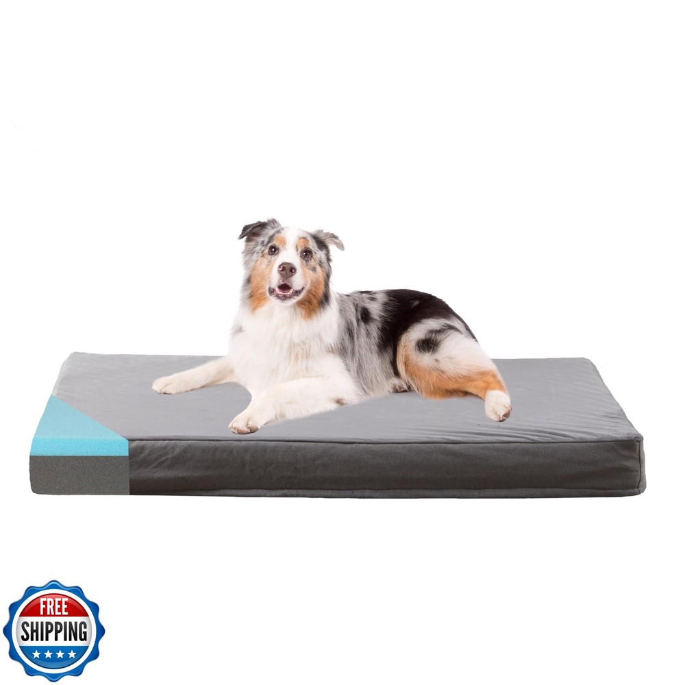 Cooling Waterproof Orthopedic Memory Foam Dog Bed by GOHOO PET